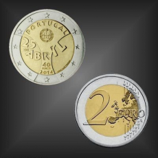 2 EURO Nelkenrevolution Portugal 2014